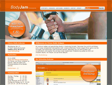 Tablet Screenshot of bodyjam.de